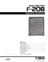 Yamaha F-20-B - Service Manual 